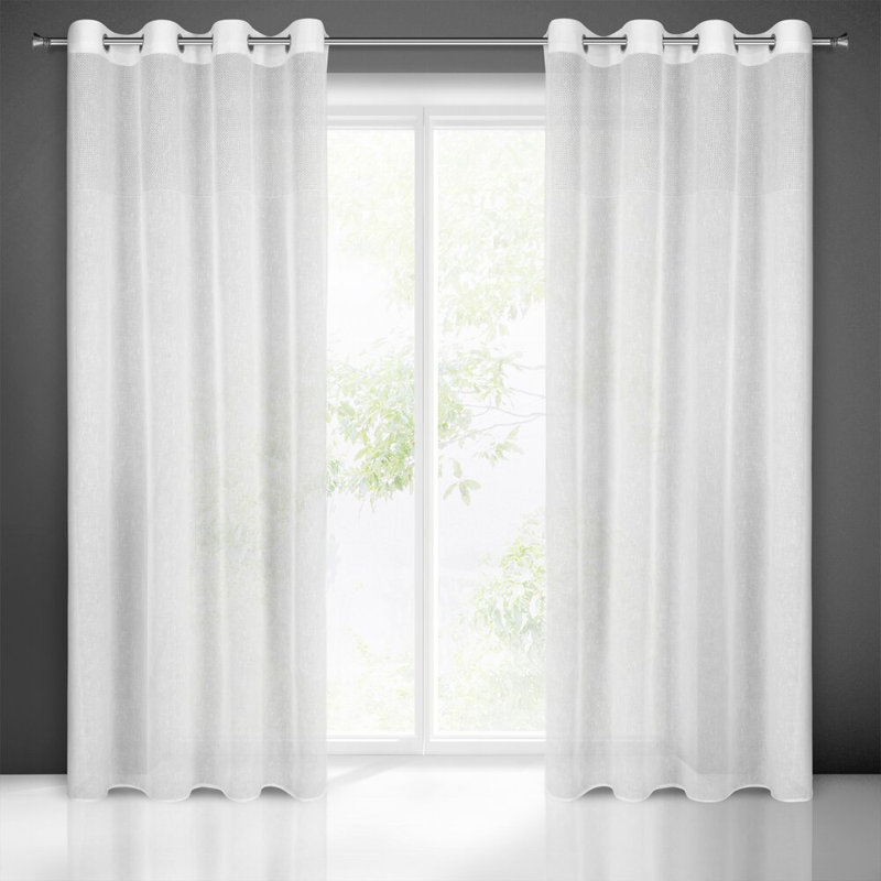 Cele Sheer Curtain Single Panel
