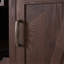 Table de bar ou armoire à vin H 41,35 po - brun antique