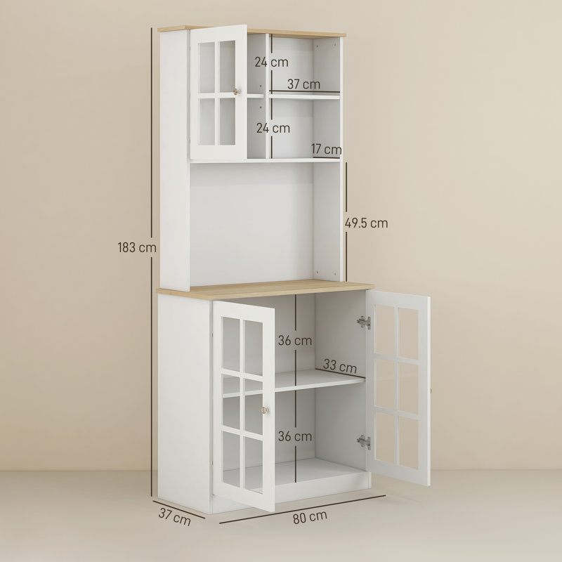 3-Door Pantry Cabinet