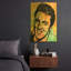 «Elvis 3» par Dean Russo, art mural en métal doré, 16 po x 24 po-1127855210