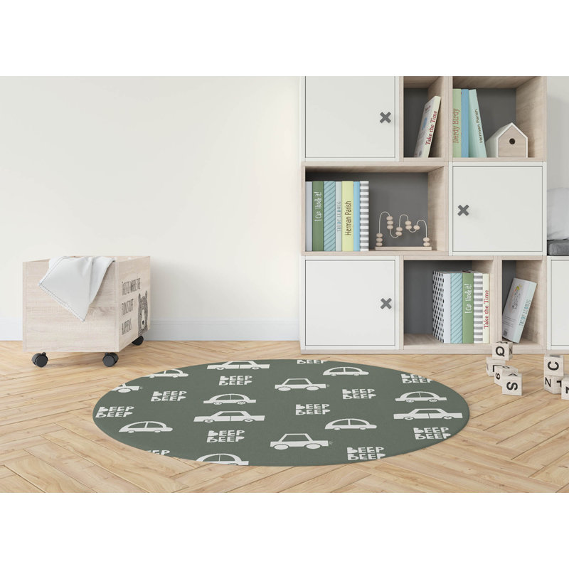 Tapis de jeu Beep Kids, Chimichurri / vert / ivoire