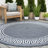 Seraphine Machine Woven Indoor and Outdoor Area Rug-2116845774