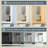 Recessed or Surface LED Mirror Medicine Cabinet, Defogger, Touch Sensor, Dimmer, Outlets and USBs-767494694