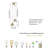 Logunn 2 - Light Sphere Chandelier Ceiling Light With Crystal Accents-102741270-87830777