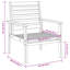  Ensemble de salon de jardin en bois naturel d'acacia massif standard durable