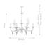 Duluth 9 - Light Candle Style Chandelier-24673733