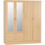 Cascio 4 Door Wardrobe-86245630