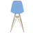 Bagimont 29.5" Acrylic Bar Stool in Gold Chrome Base-398590540