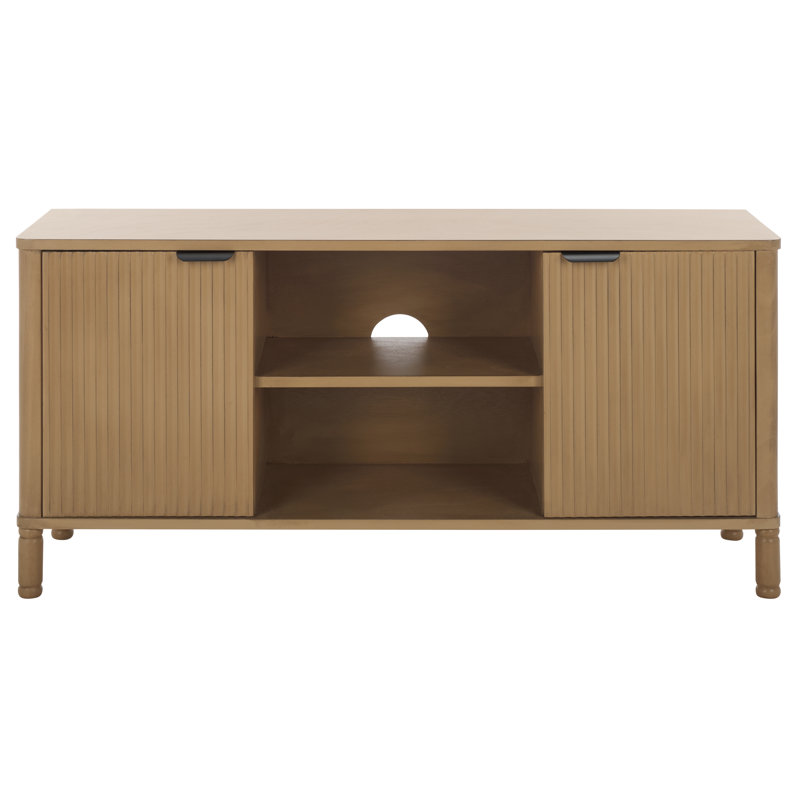 Flaminia 2 Door Media Stand, Brown