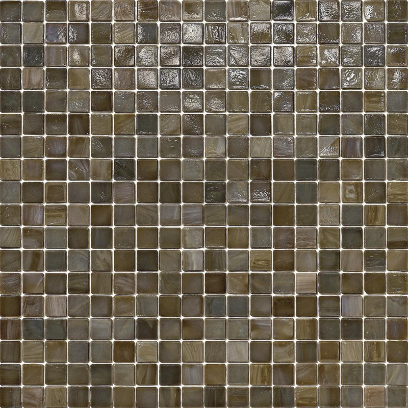 Cinnamon 5/8" x 5/8" Glass Mosaic