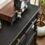 Commode vintage noire style français-284929072
