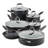 Anolon Advanced Home Hard Anodized Nonstick Cookware Set, 11 Piece-2027492848