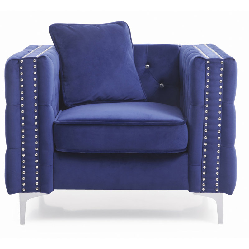 Fauteuil, fauteuil capitonné, fauteuil d'appoint contemporain