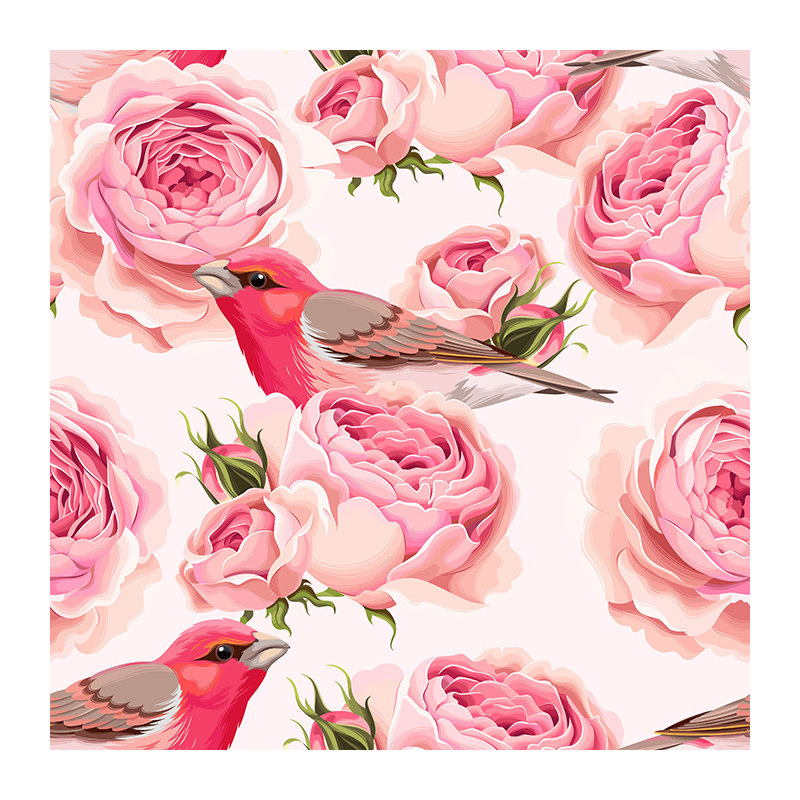 Alexandrine Matte Peel and Stick Mural, 250 x 250cm