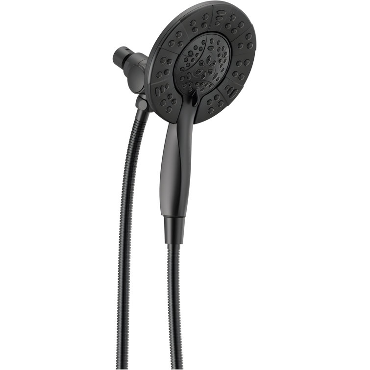 Delta In2ition 2-In-1 Handheld Shower Head With 4 Spray Settings, Touch-Clean Spray Holes, Easy Installation