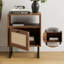 40cm W Manufactured Wood Bedside Table