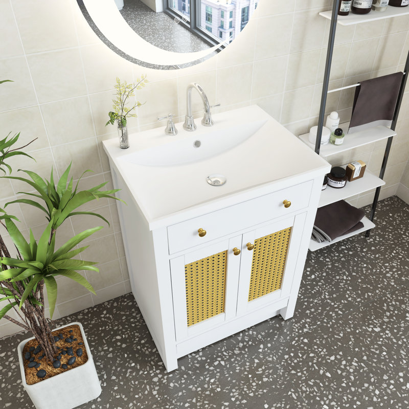 Quatashia 24" Single Bathroom Vanity Set