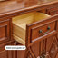 Grande armoire à chaussures de style américain