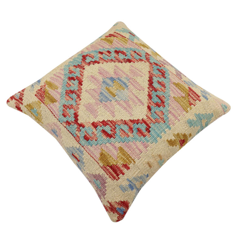 Housse et insert de coussin carré 100% laine