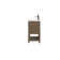 Larangera 30'' Single Bathroom Vanity with Porcelain Top