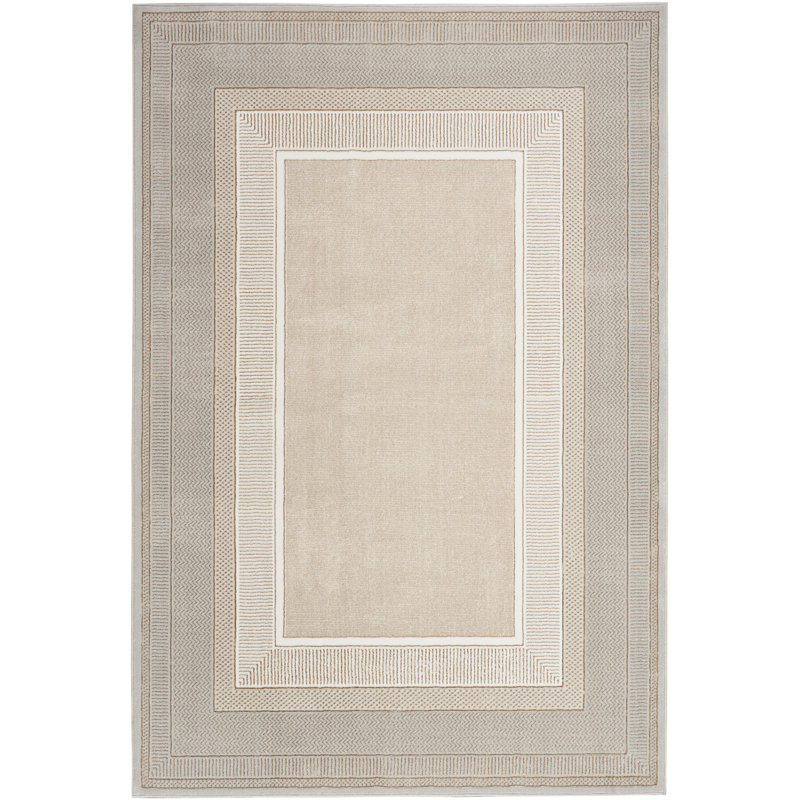 Tapis ivoire Glitz, Rectangle 3 pi 11 po x 5 pi 11 po