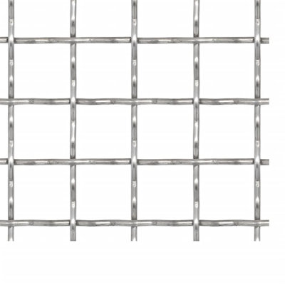 Silver Metal Wire/Mesh Fence