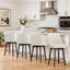 Tabouret de comptoir pivotant rembourré-192450038