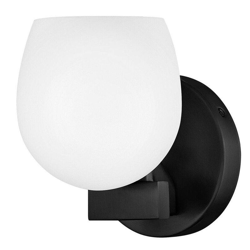 Mae 1 - Light Bath Sconce, Black