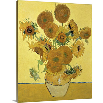 Tournesols, 1888, art mural sur toile
