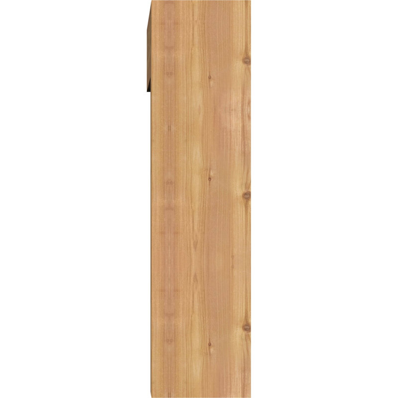 Support de bloc olympique avec entretoise décalée, 30 x 30, Cèdre rouge occidental de l 7 1/2 po (lisse)