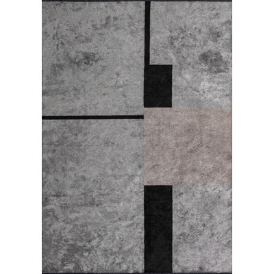Abstract Panes Area Rug