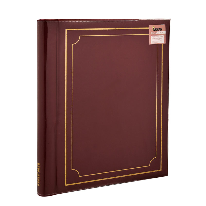 Paper No Subject Album, Burgundy
