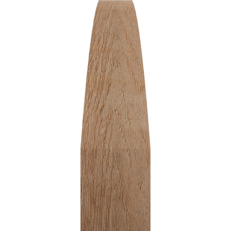 Genouillère Thorton, Cèdre rouge de l'Ouest de 6 po (sciage brut), 28 po X P 28 po H
