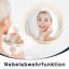 Wall mirror bathroom mirror round LED with lighting touch dimmable-703587314
