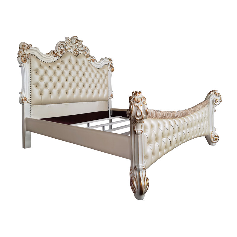 Casada Vegan Leather Standard Bed, California King