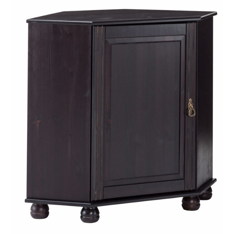 Regina Solid Wood End Table, Havana