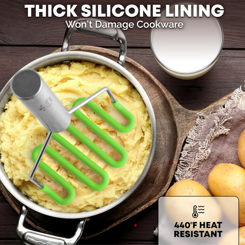 Ustensile de cuisine anti-égratignures Zulay Kitchen, Vert