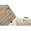 Wicker Rope Handled Storage Trunk with Lining