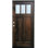 36'' x 80'' Glass Wood Front Entry Doors