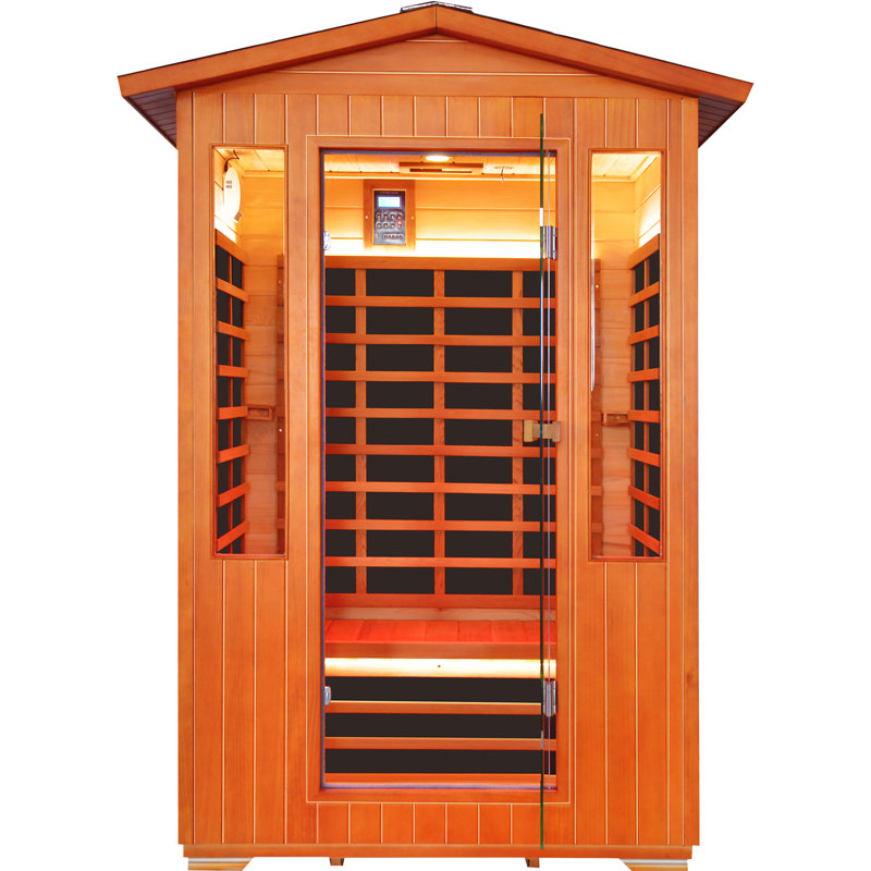 Wolfe Outdoor Two Person Infrared Sauna Room