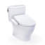 TOTO® WASHLET®+ Nexus® Two-Piece Elongated 1.28 GPF Toilet with S2 Bidet Seat, Cotton White - MW4423346CEFG#01