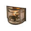 Rustic Lodge 1 - Light Flush Mounted Sconce