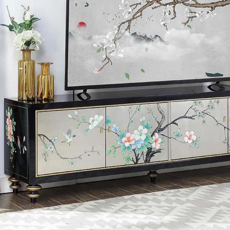 Creative Painted TV Stand