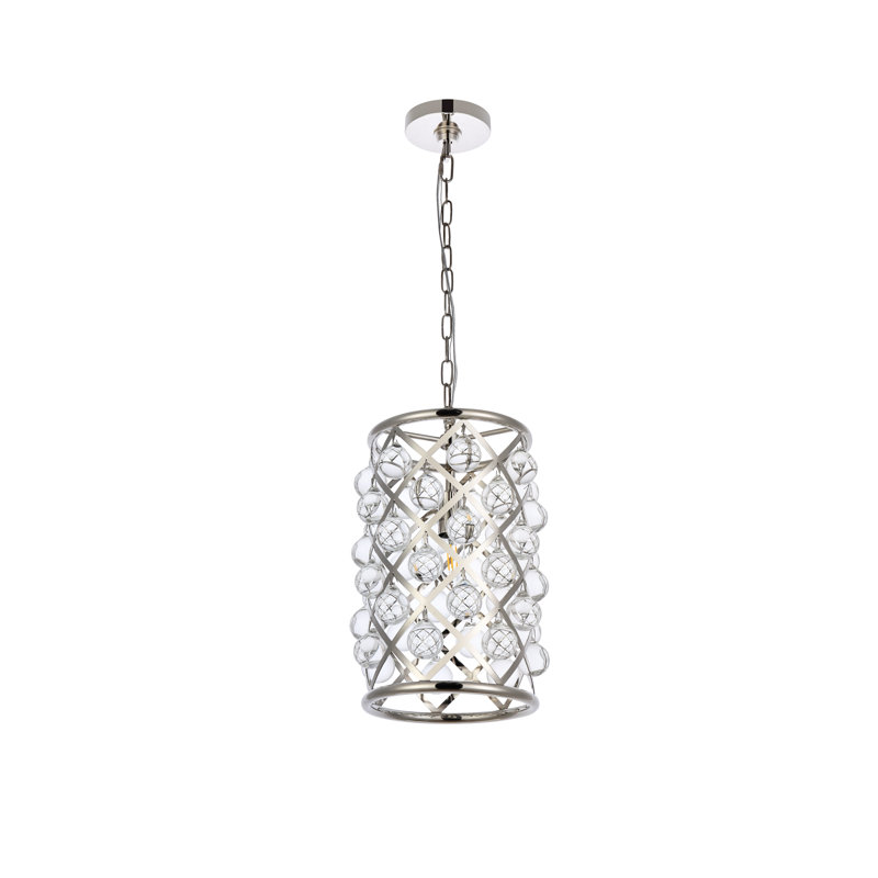 Swinney 1 - Light Single Pendant, Polished Nickel