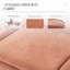 Chaise d'appoint rembourrée en velours côtelé Demarrion-1835431205
