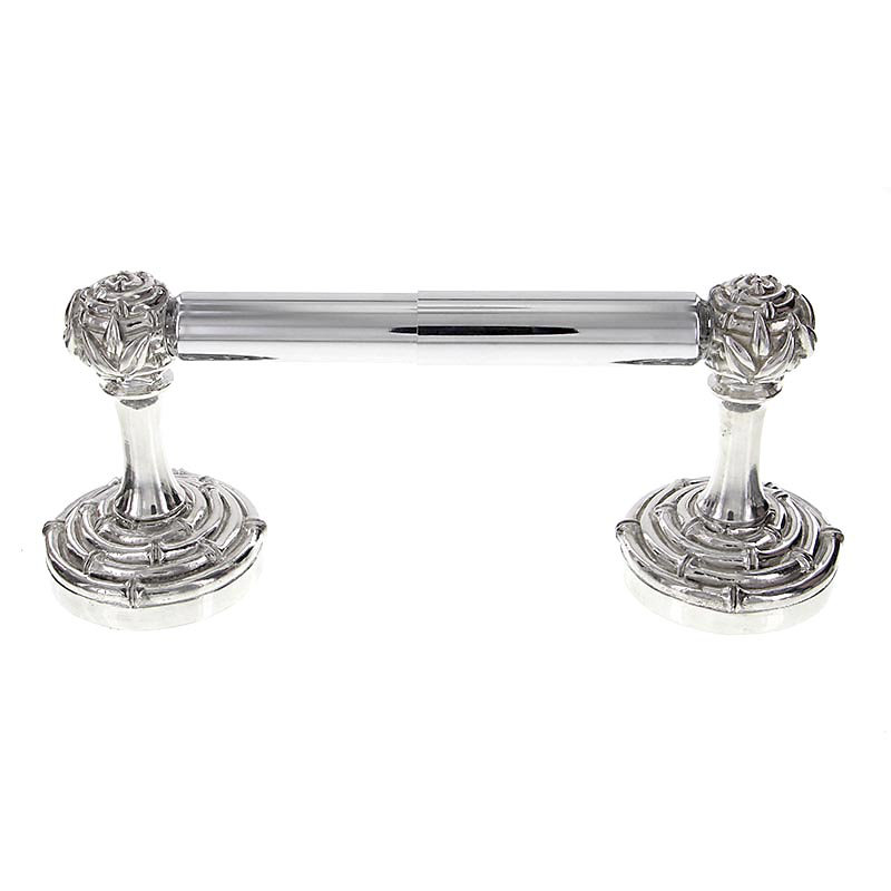 Palmaria Spring Wall Mount Toilet Paper Holder, Polished Nickel
