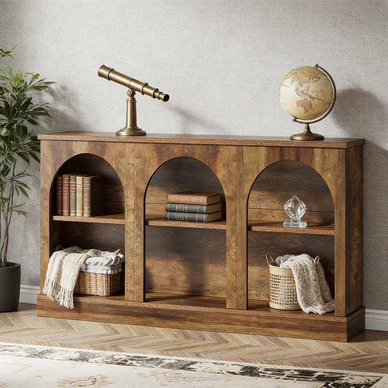 Console rustique: mobilier d'appoint pratique pour le hall d'entrée | Idée de cadeau