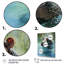 «Grey Powerful Hippo Waters Reflect II - Hippopotamus», art mural-1090494931-1090494932
