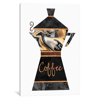 Coffee by Elisabeth Fredriksson - Print on Canvas