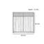 Armoire d'appoint simple et grande capacité-295071185